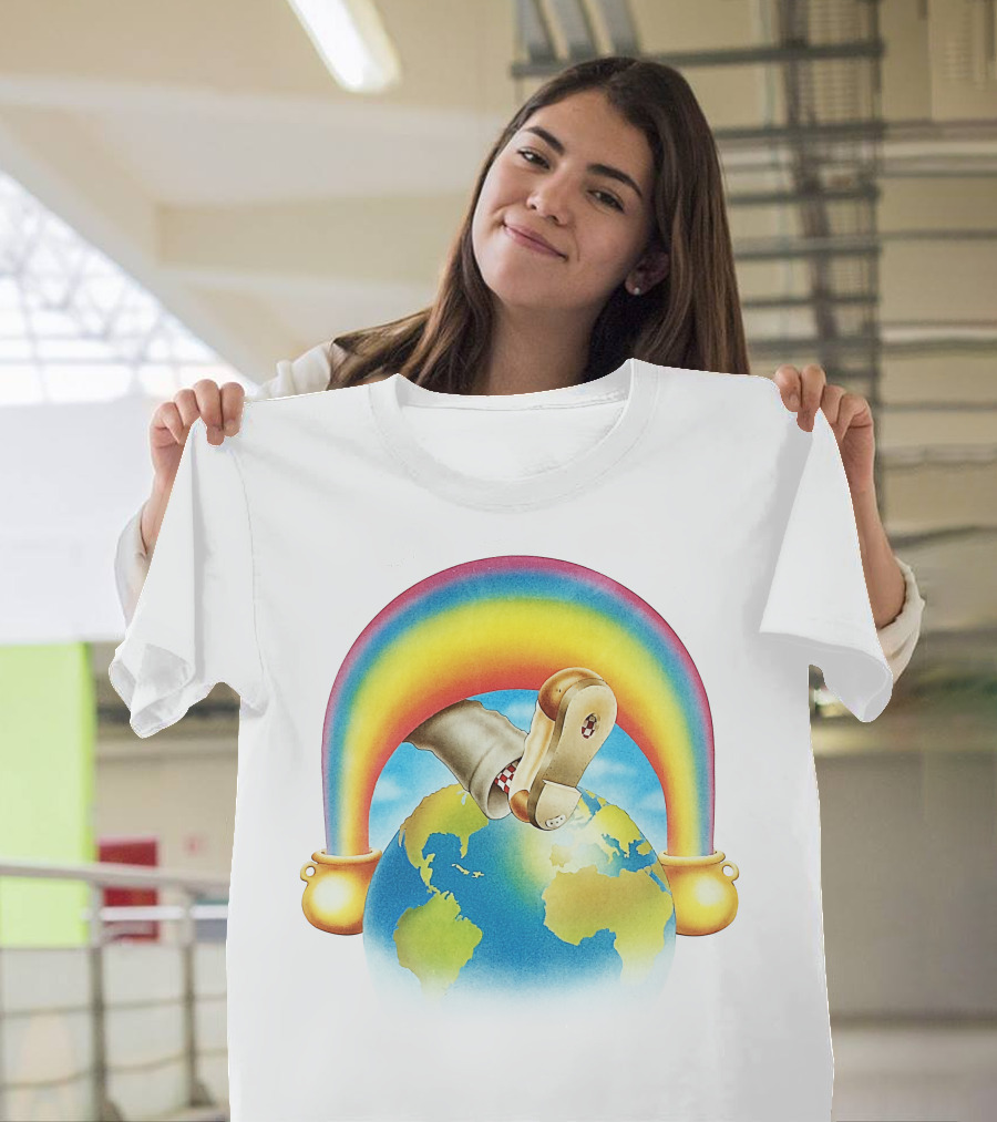 Steal Your Face Earth Rainbow T-Shirt