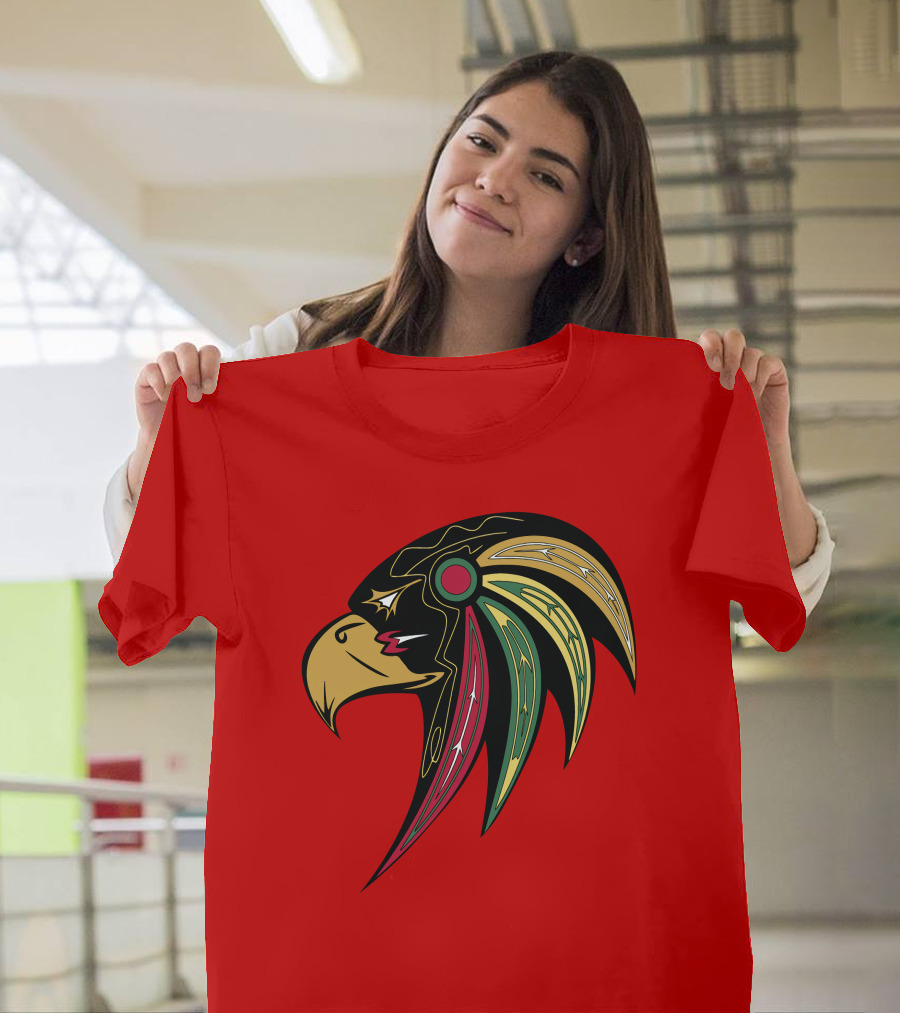 Chicago Blackhawks Hawk Head T-Shirt