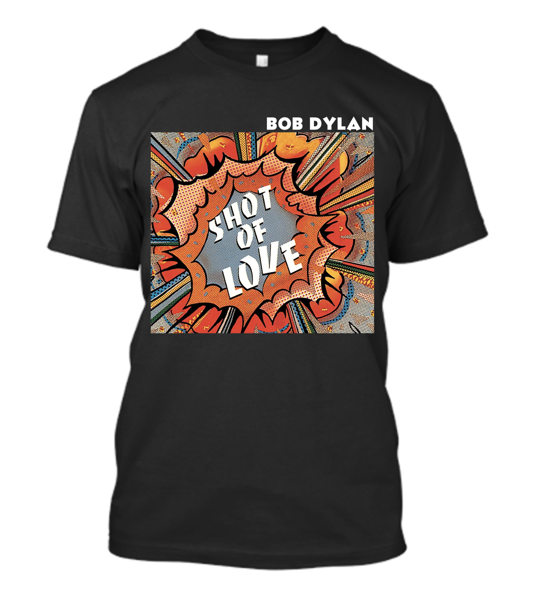 Bob Dylan Shot Of Love T-Shirt