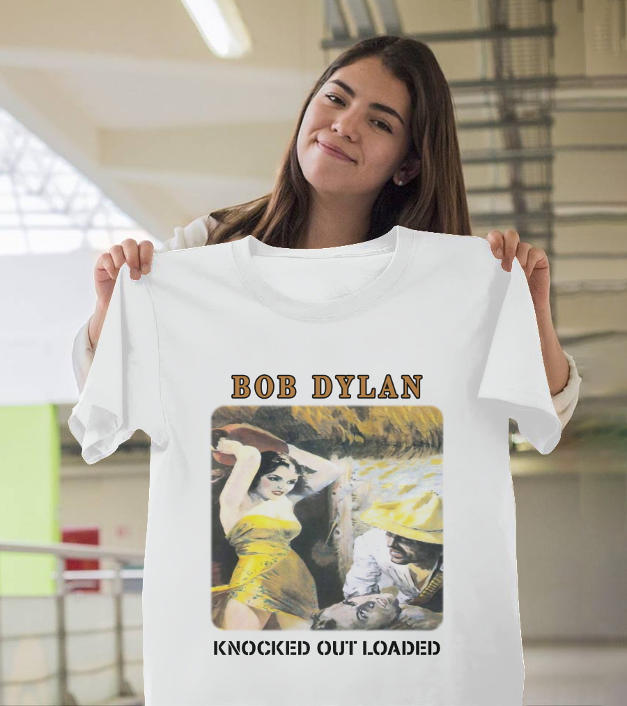 Bob Dylan Knocked Out Loaded T-Shirt
