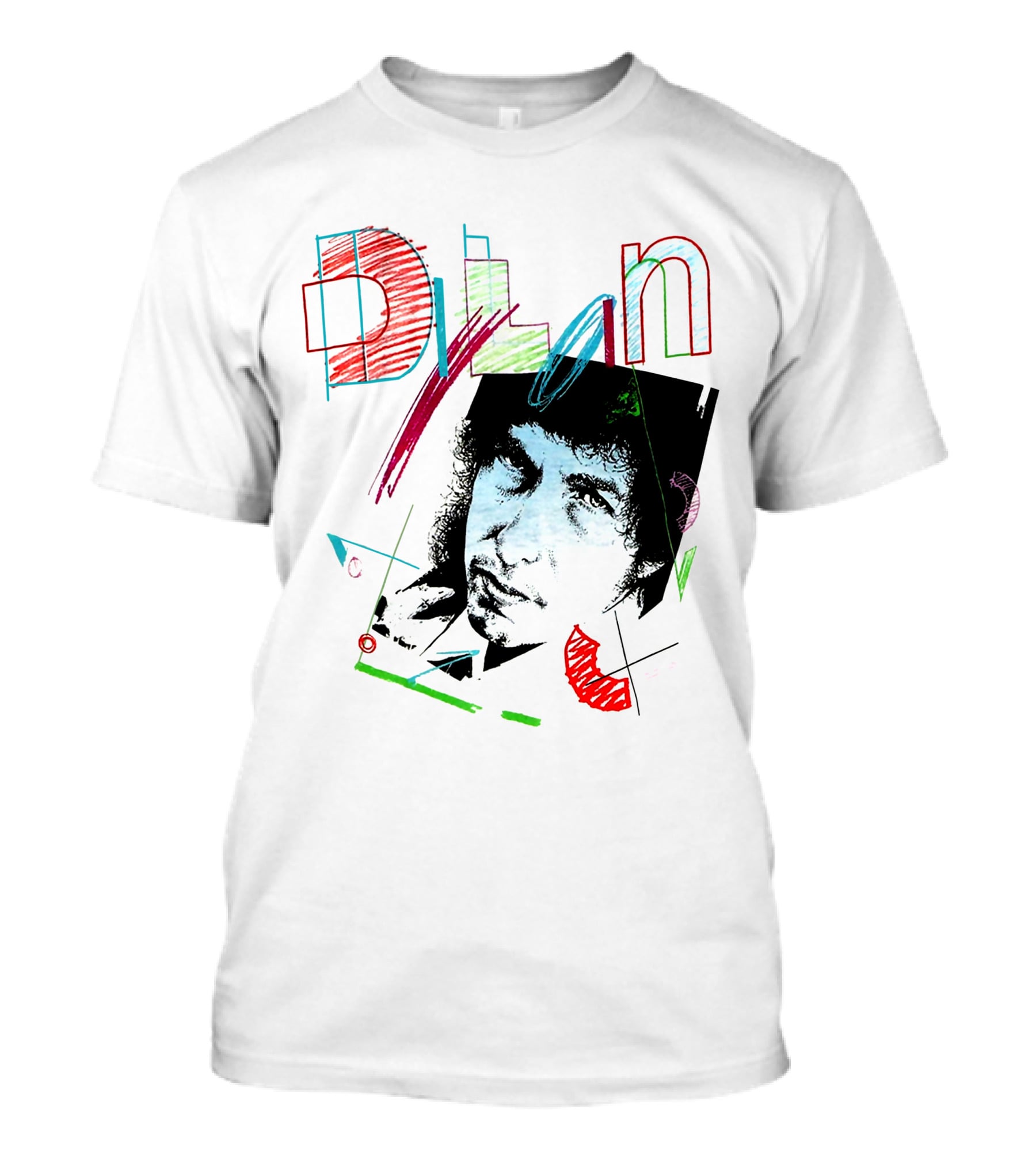 Dylan Bdl Portrait Sketch T-Shirt