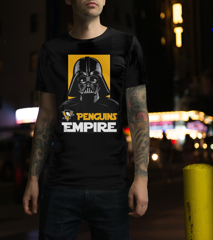 Pittsburgh Penguins Empire Darth Vader Nhl T-Shirt
