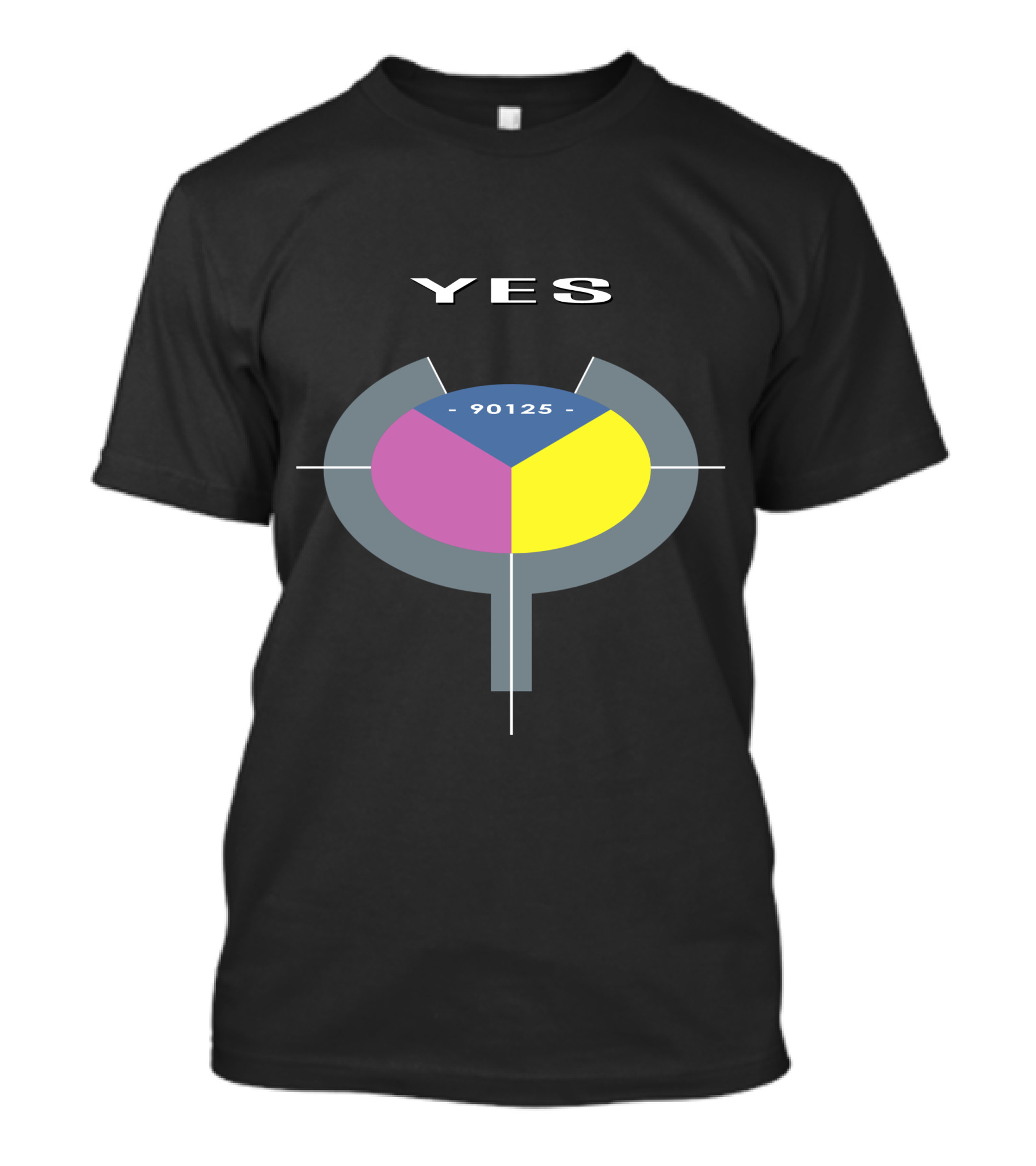 Yes 90125 Album Cover Art T-Shirt