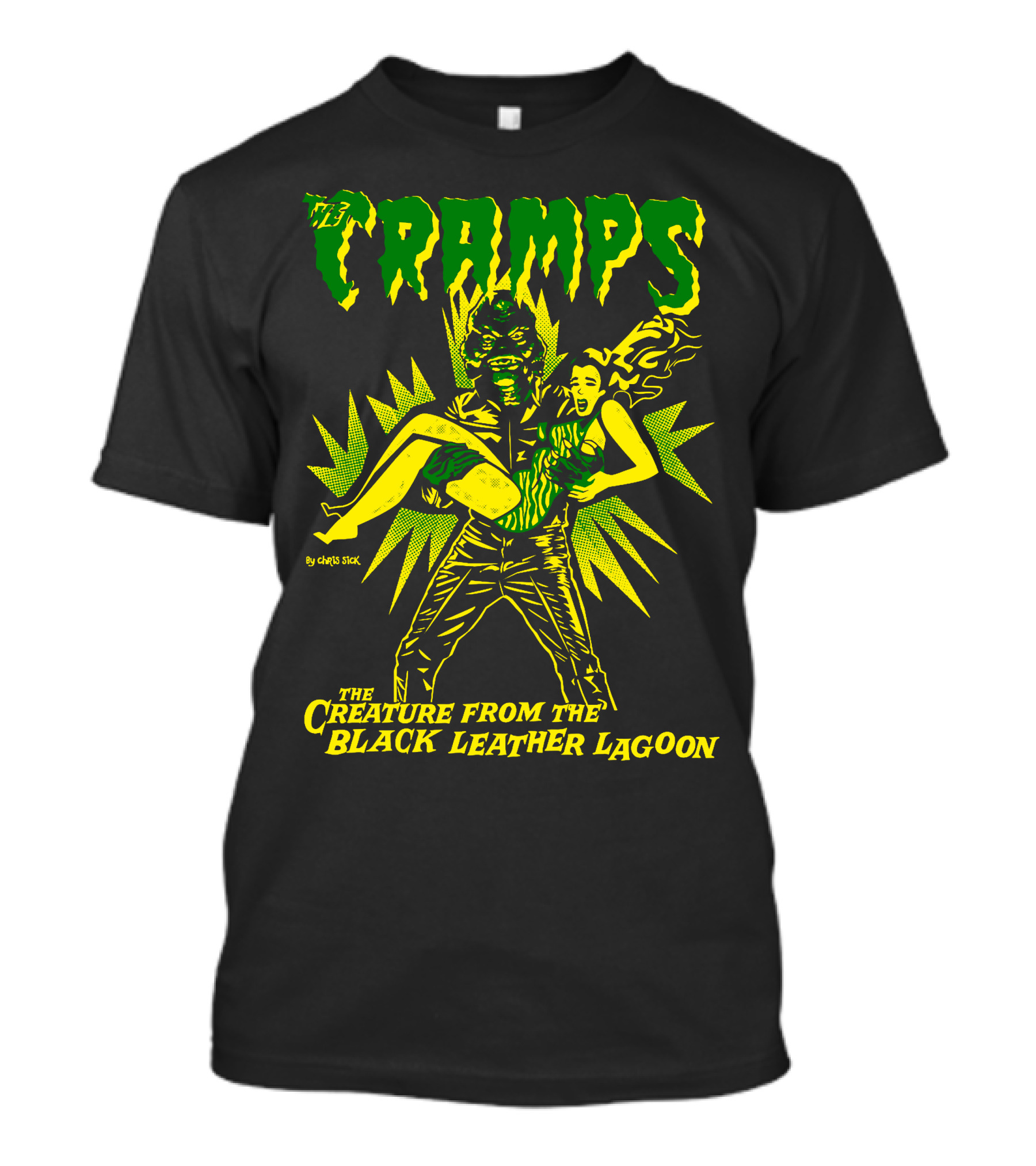 The Cramps Creature From The Black Leather Lagoon T-Shirt