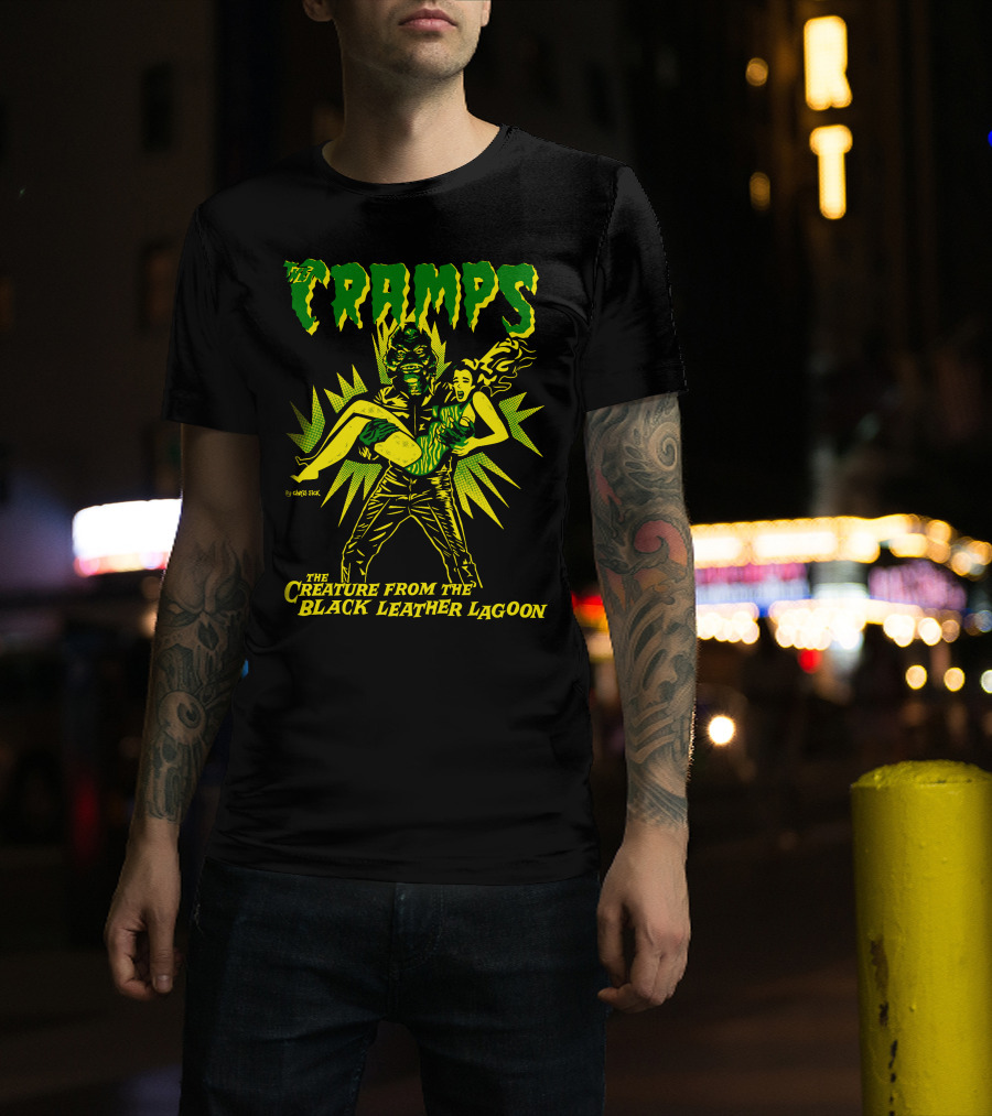 The Cramps Creature From The Black Leather Lagoon T-Shirt