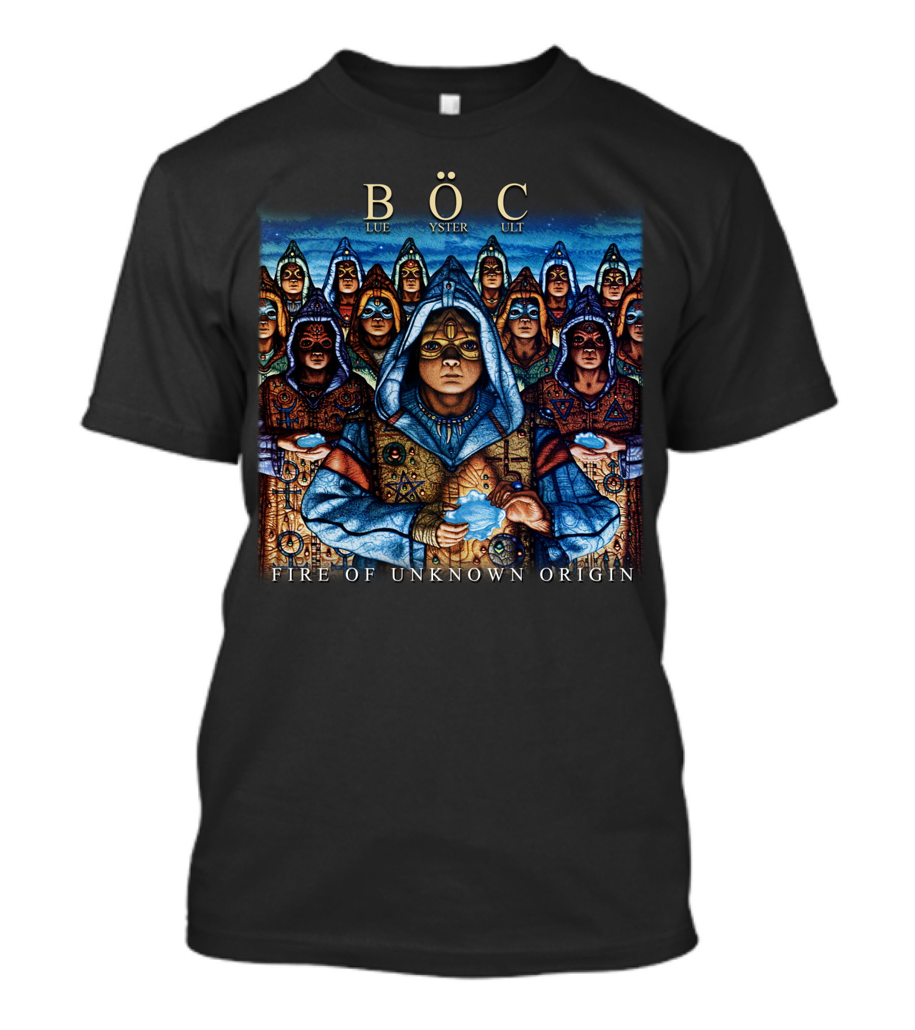 Böc Blue Öyster Cult Fire Of Unknown Origin T-Shirt