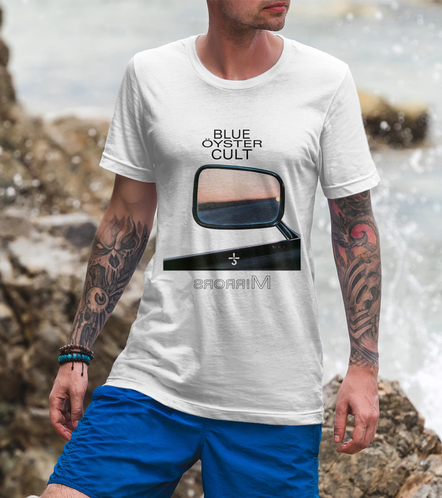 Blue Öyster Cult Mirrors Rearview Sunset T-Shirt