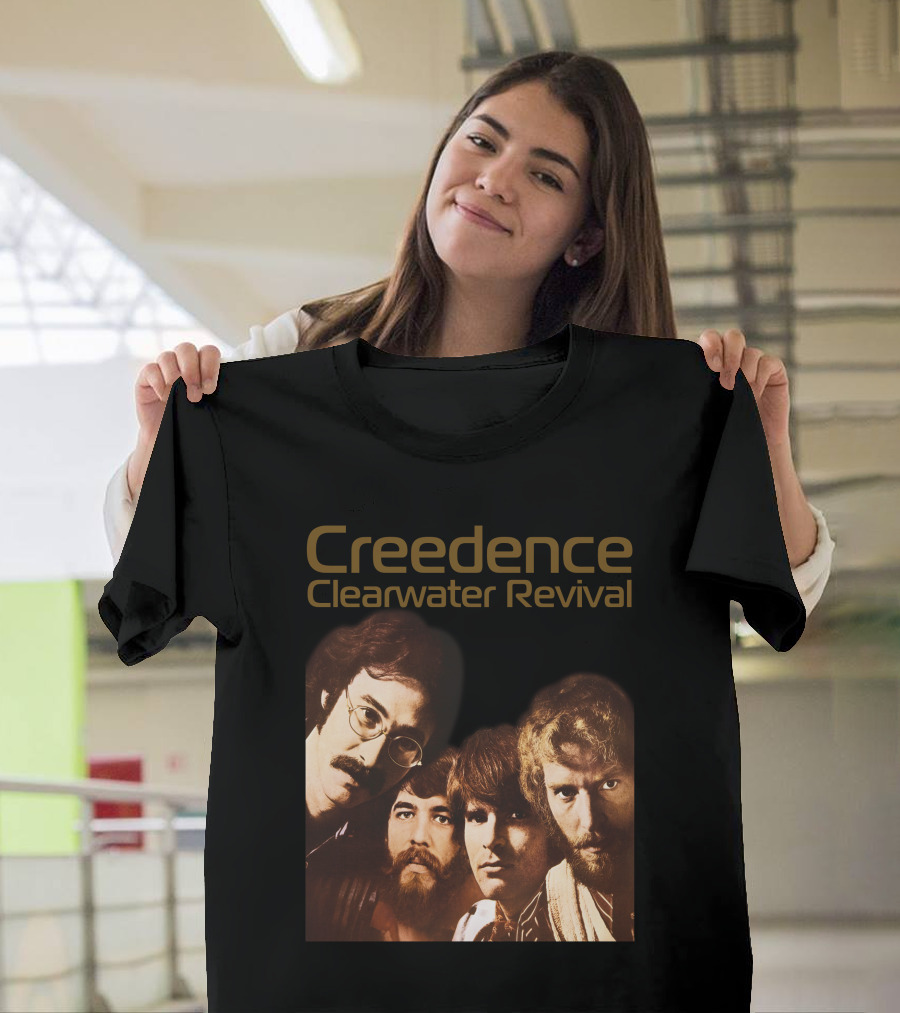 Creedence Clearwater Revival Band Portrait T-Shirt