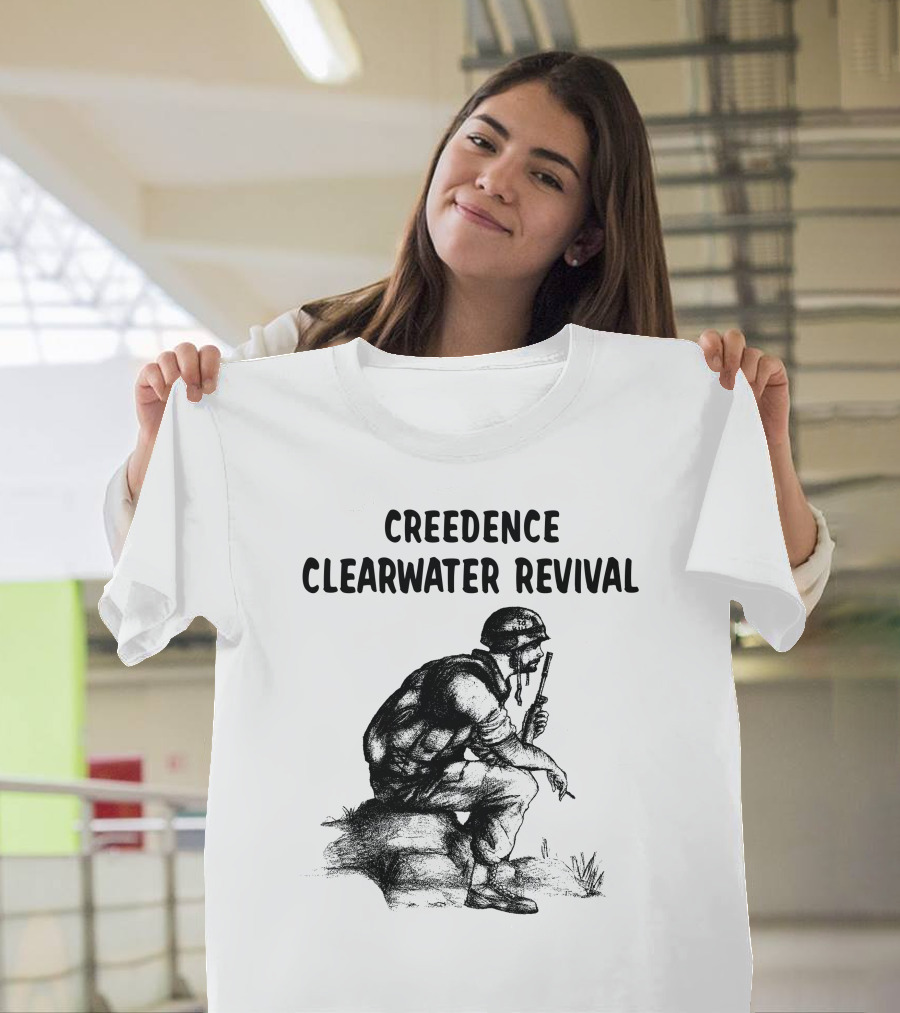 Creedence Clearwater Revival Soldier Art T-Shirt