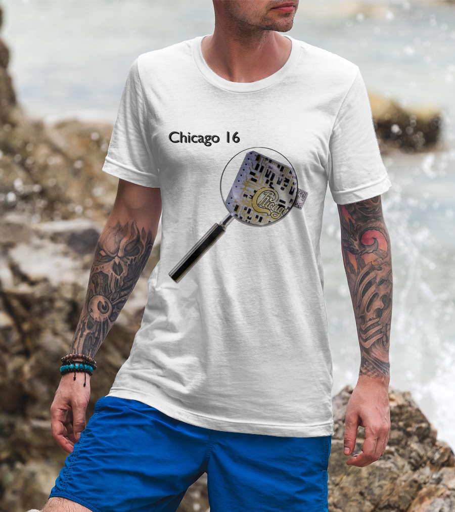 Chicago 16 Magnifying Circuitry T-Shirt
