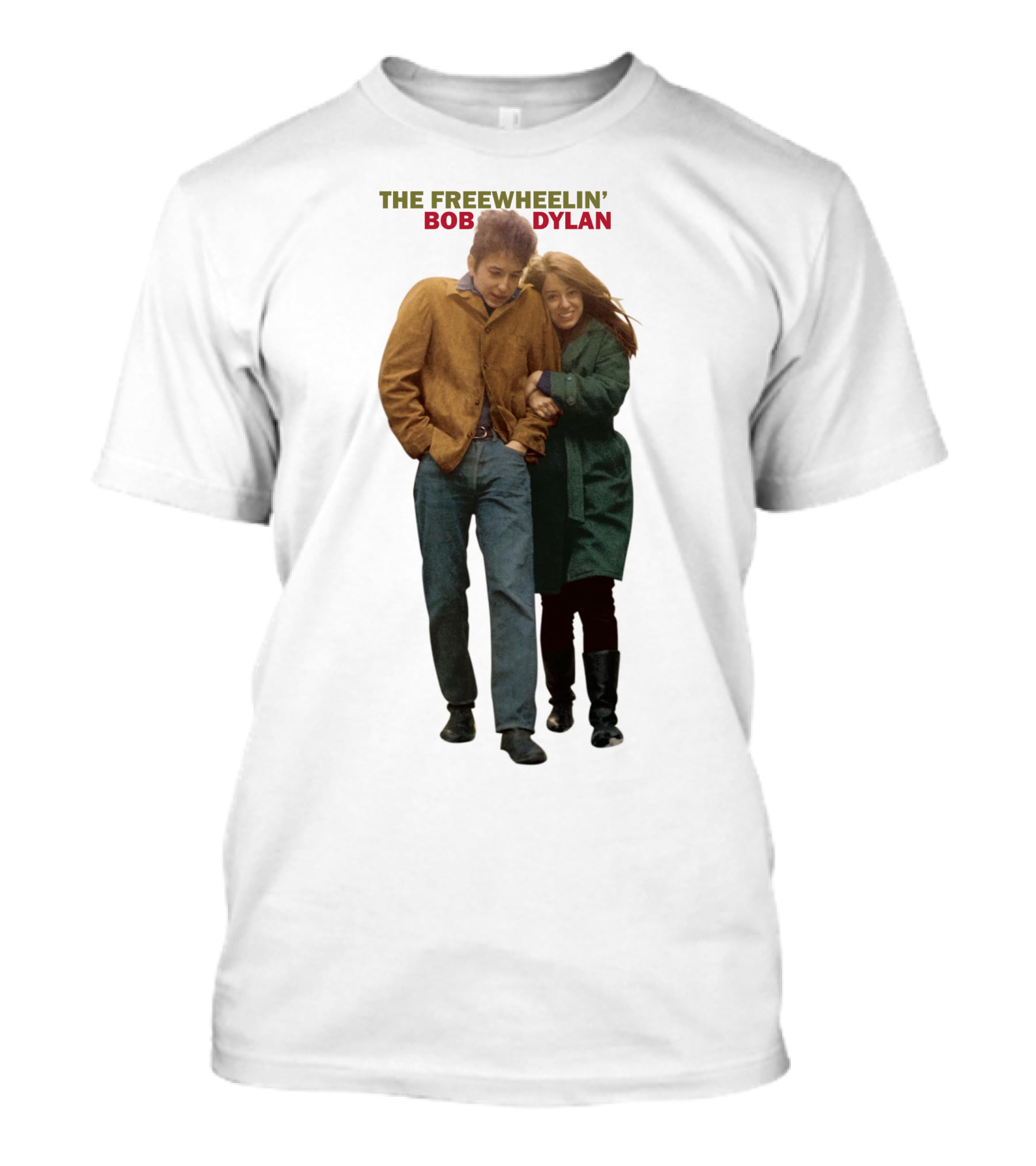 The Freewheelin' Bob Dylan Album Cover T-Shirt