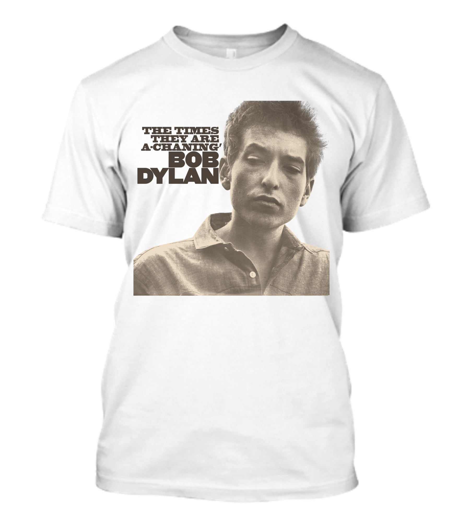 The Times They Are A-Changin' Bob Dylan T-Shirt