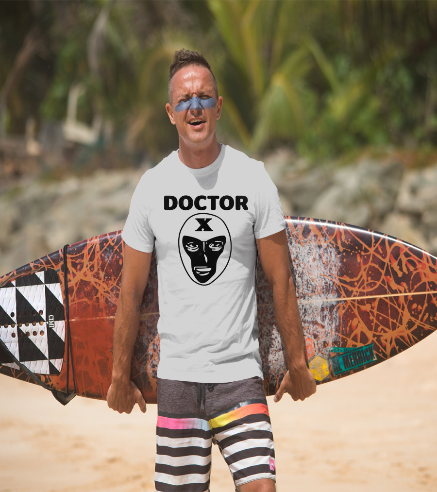 Doctor X Mask Illustration Bld T-Shirt
