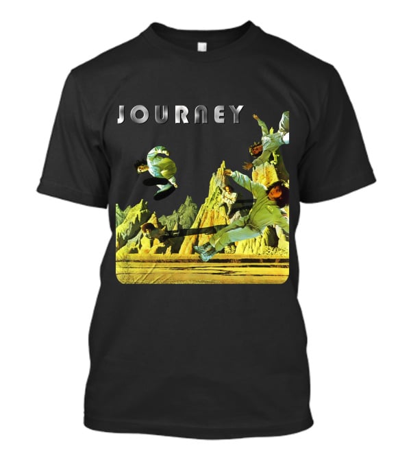 Journey Space-Themed Surreal Landscape Adventure T-Shirt