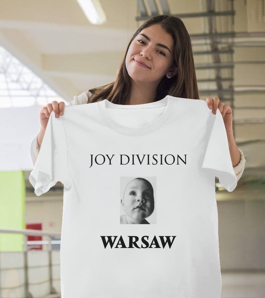 Joy Division Warsaw Baby Photo Album Cover T-Shirt