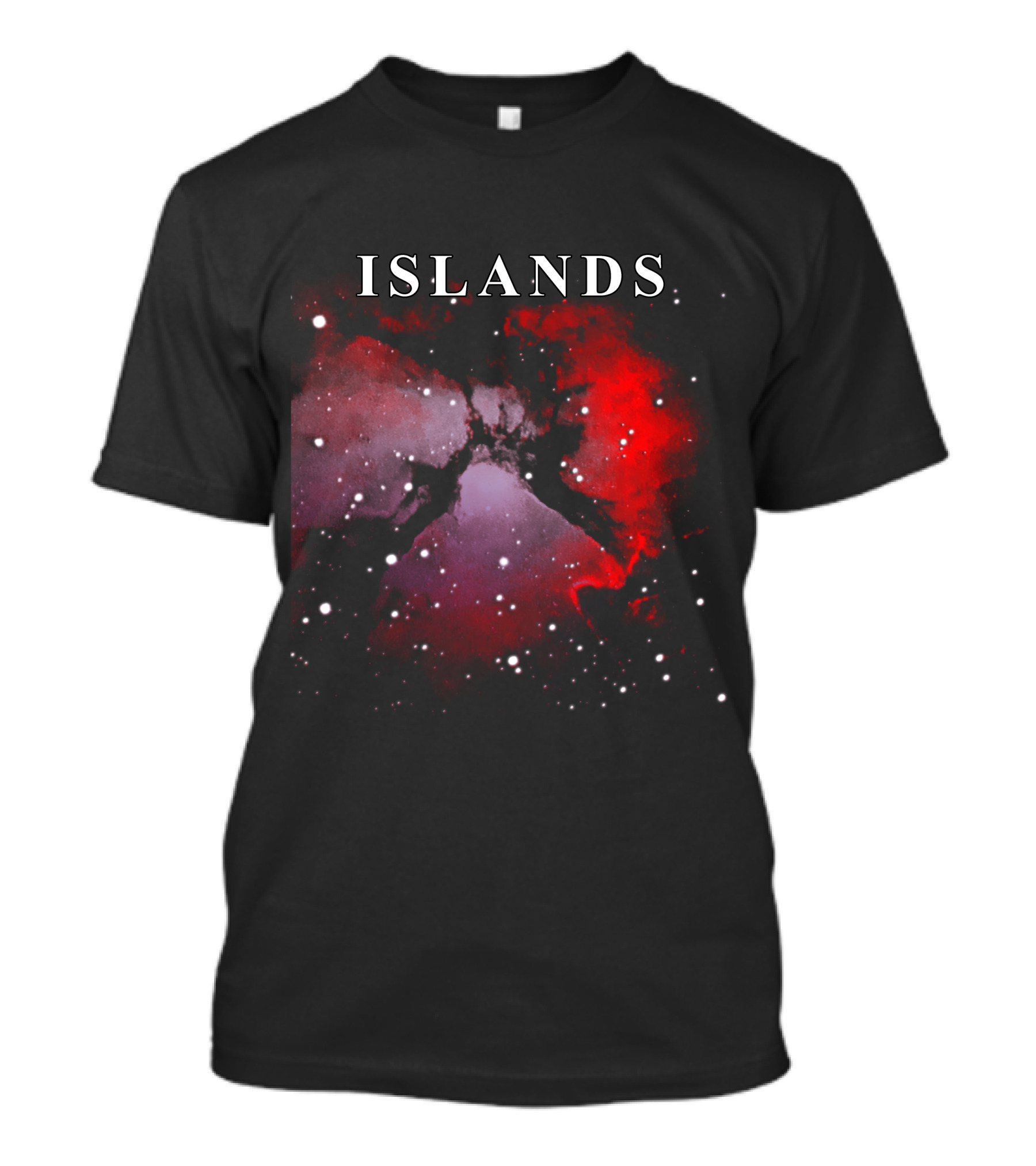 Islands Galaxy Nebula Kcrs T-Shirt