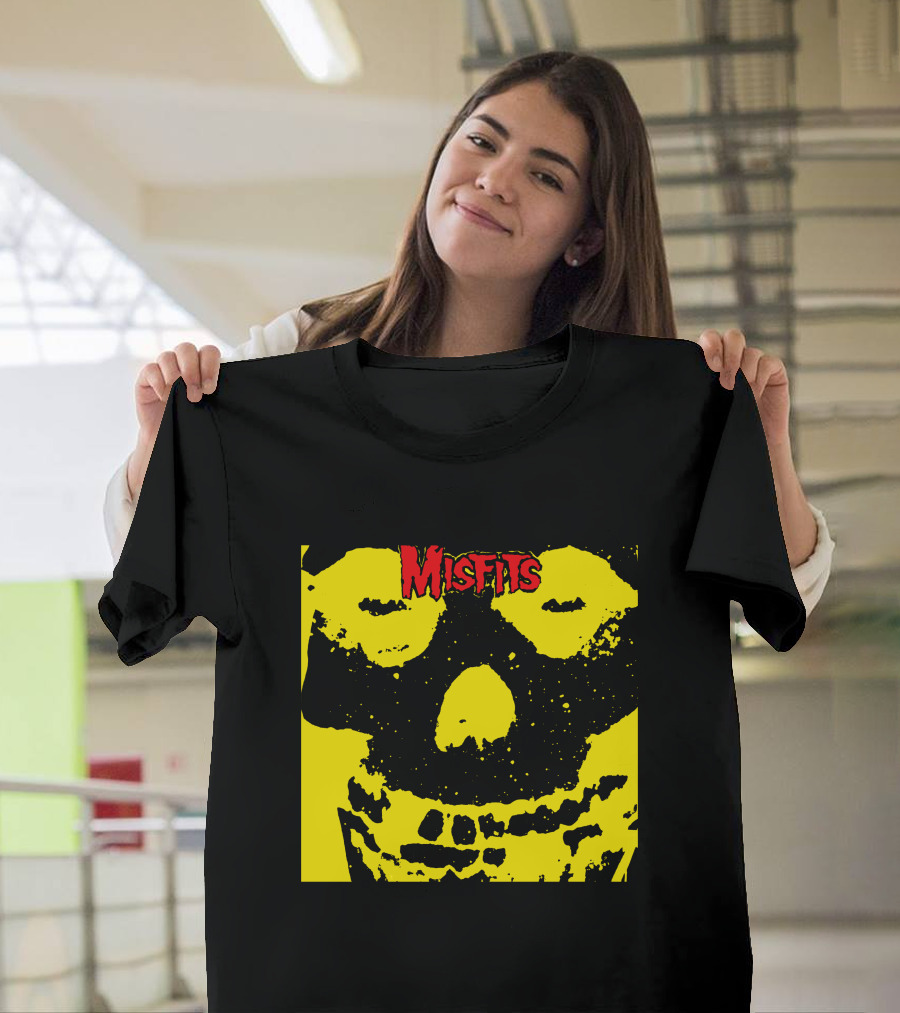 Misfits Yellow Skull T-Shirt