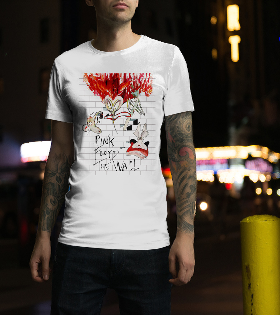 Pink Floyd The Wall Album Cover Art T-Shirt