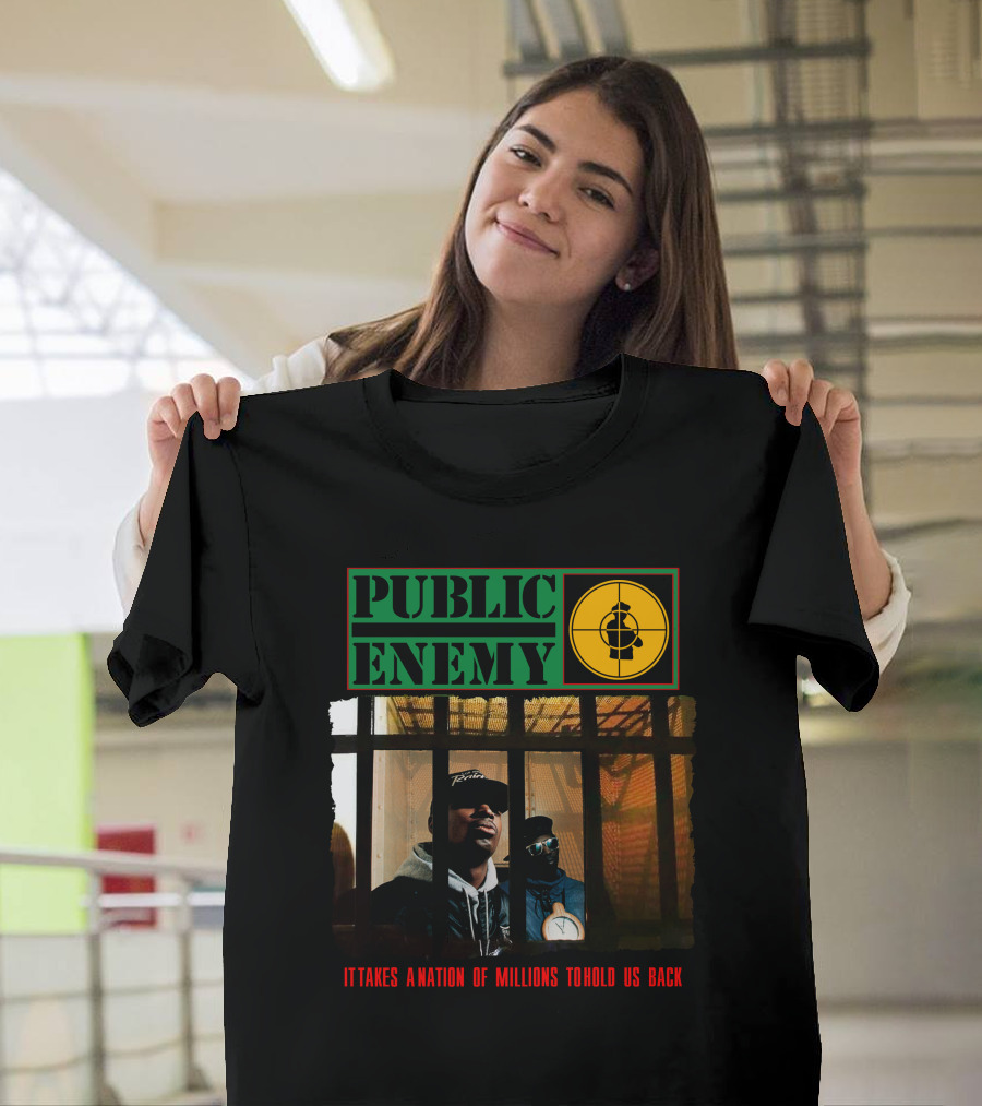 Public Enemy It Takes A Nation Of Millions To Hold Us Back T-Shirt