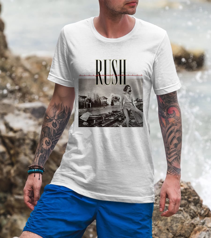 Rush Permanent Waves 18 Storm Woman T-Shirt