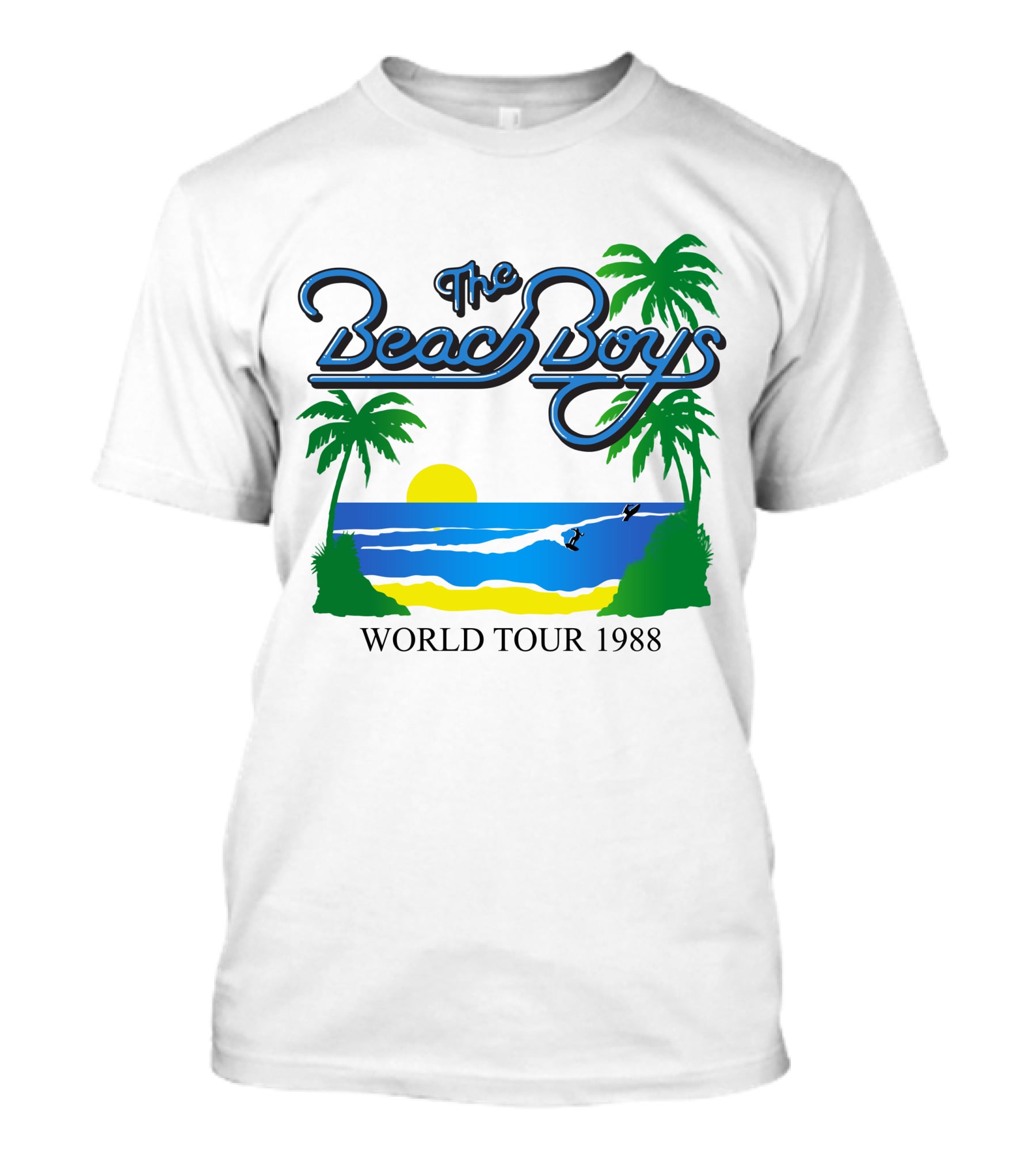 The Beach Boys World Tour 1988 T-Shirt