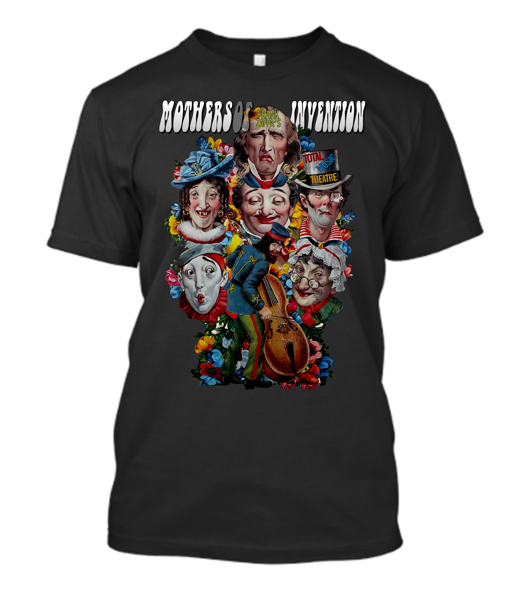 Frank Zappa Mothers Of Invention Total Music Theatre T-Shirt