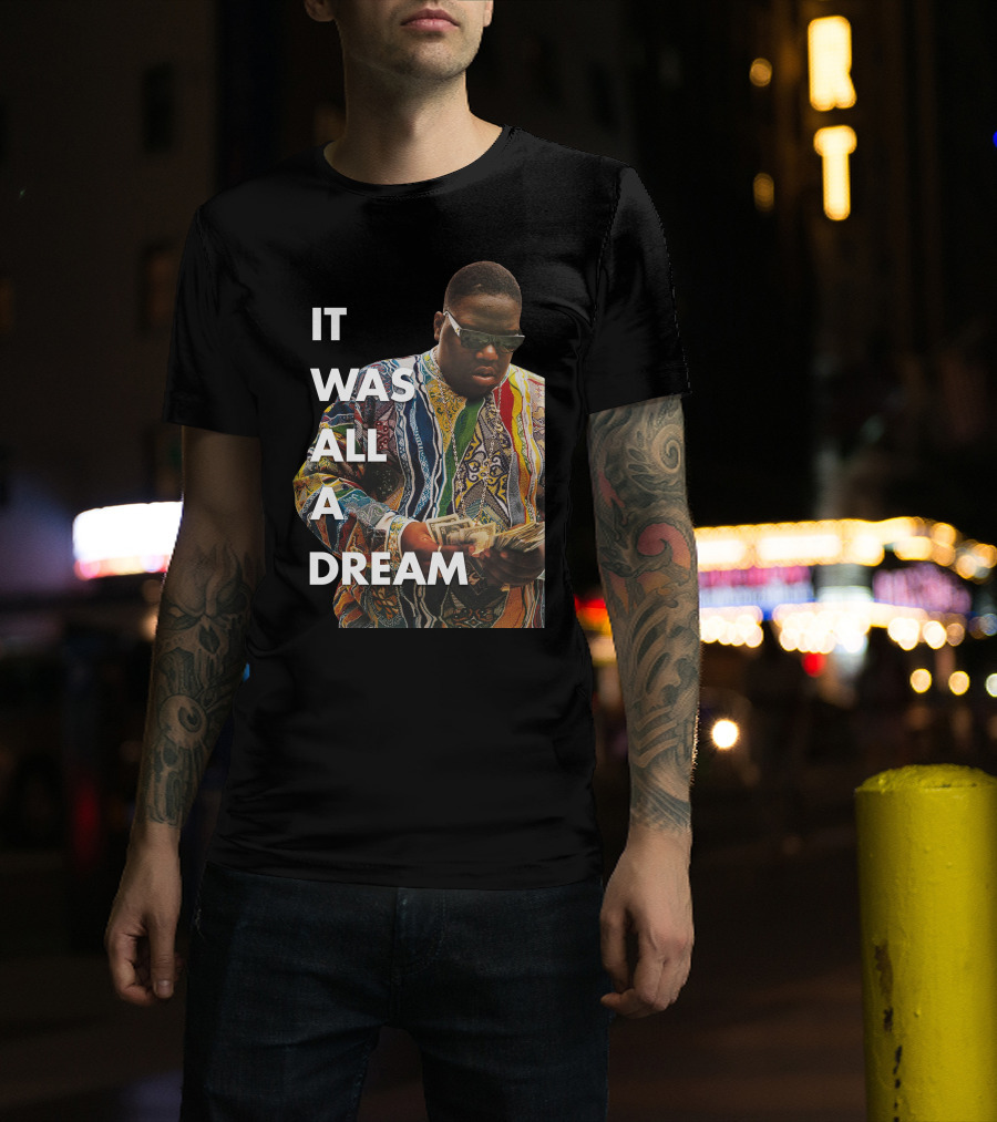 It Was All A Dream Coogi Sweater Money T-Shirt
