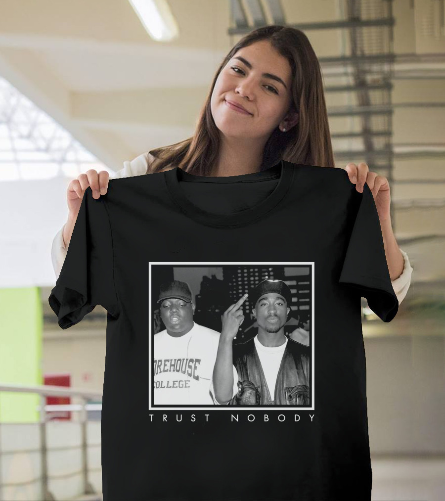 Ntb Trust Nobody Morehouse College Two Rappers T-Shirt