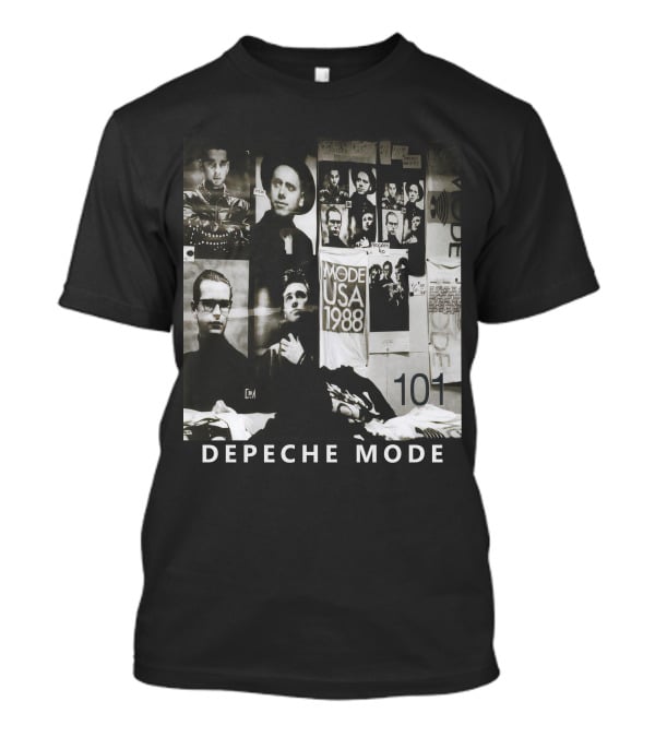 Depeche Mode USA 1988 101 Vintage Collage T-Shirt