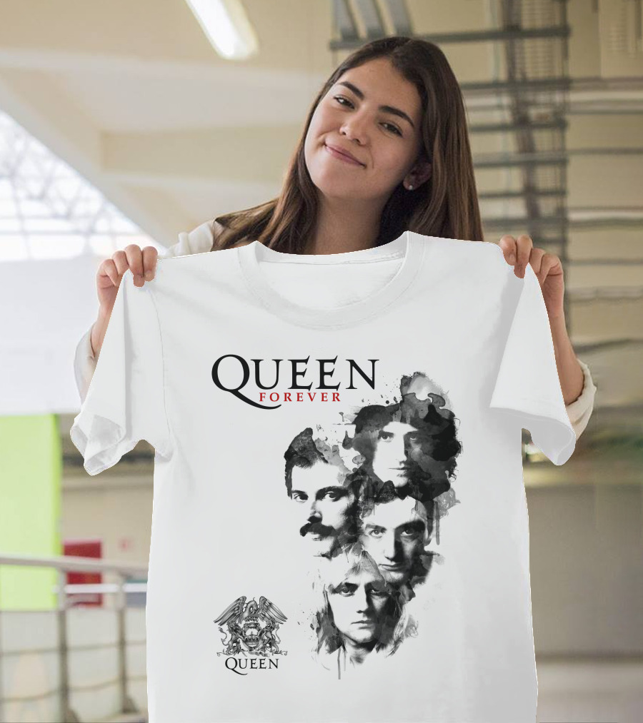 Queen Forever Iconic Band Portrait T-Shirt