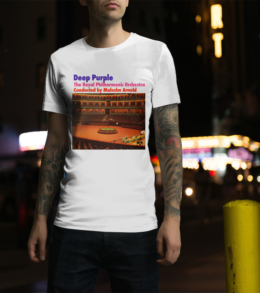 Deep Purple The Royal Philharmonic Orchestra Conducted By Malcolm Arnold T-Shirt