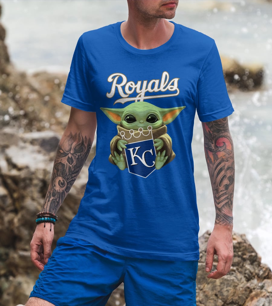 Baby Yoda Royals KC T-Shirt