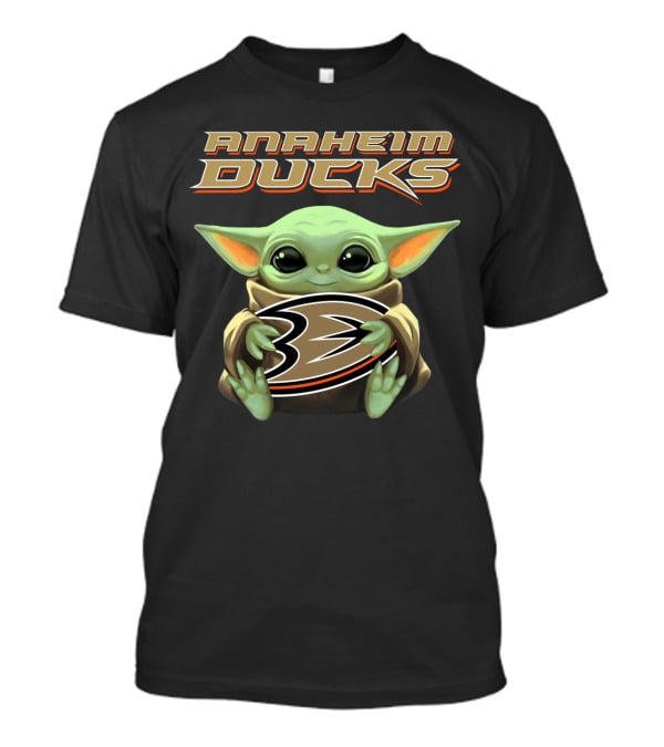 Anaheim Ducks Baby Yoda T-Shirt