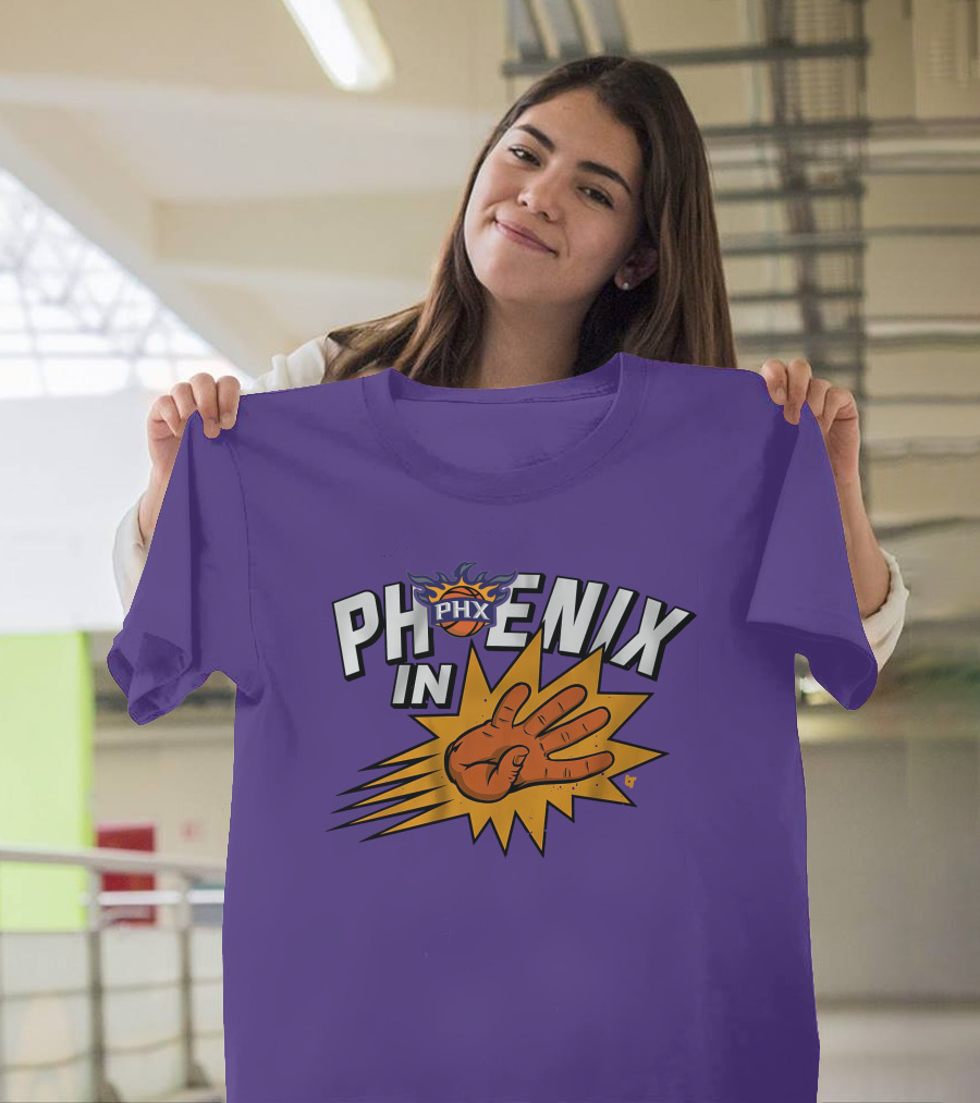 Phoenix in Five PHX Basketball Team Suns Fan T-Shirt