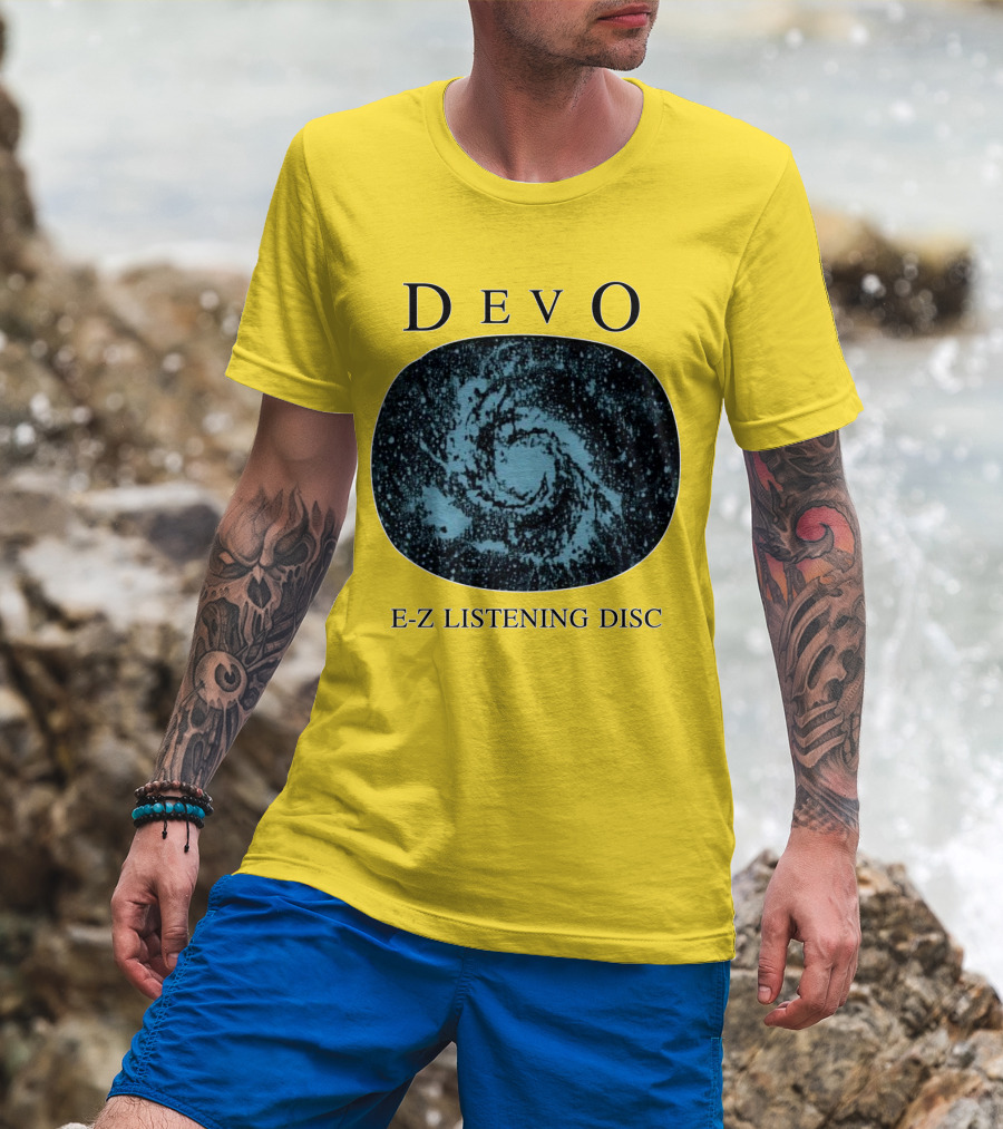 DEVO E-Z Listening Disc Spiral T-Shirt