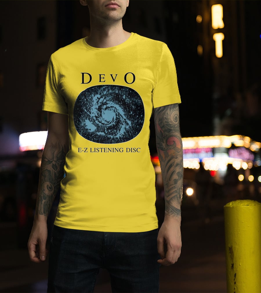 DEVO E-Z Listening Disc Spiral T-Shirt