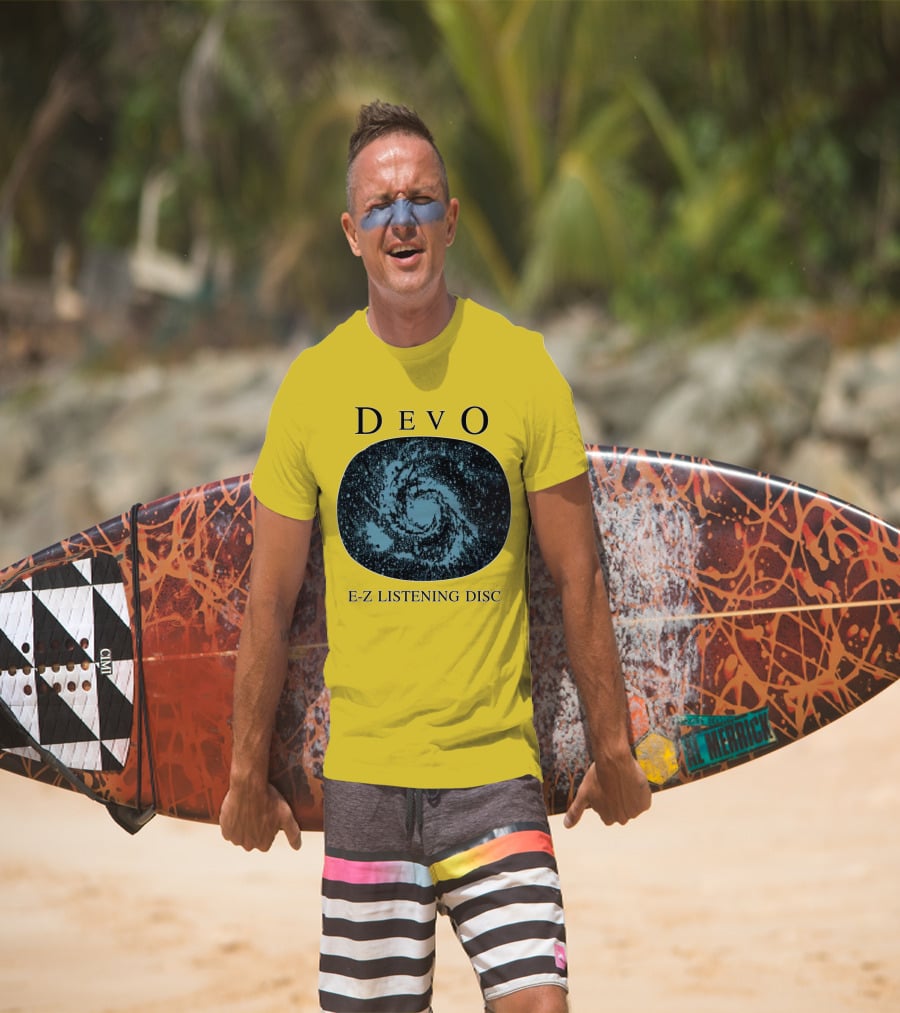 DEVO E-Z Listening Disc Spiral T-Shirt