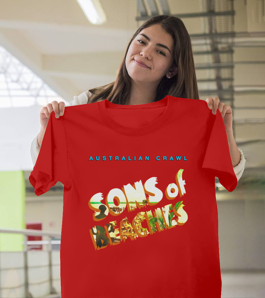 Australian Crawl Sons of Beaches T-Shirt