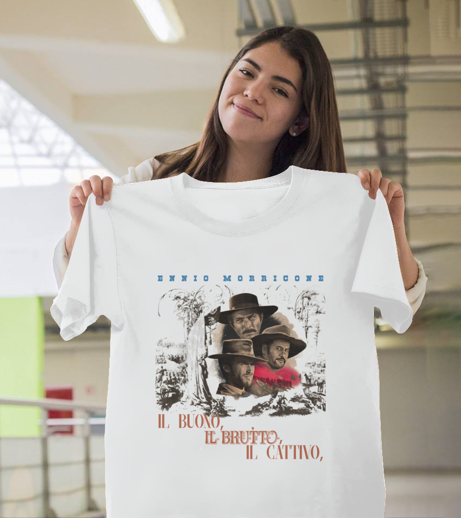 ENNIO MORRICONE IL BUONO IL BRUTTO IL CATTIVO T-Shirt