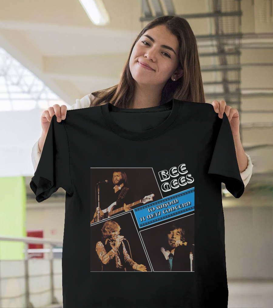 Bee Gees To Whom It May Concern Album Cover T-Shirt