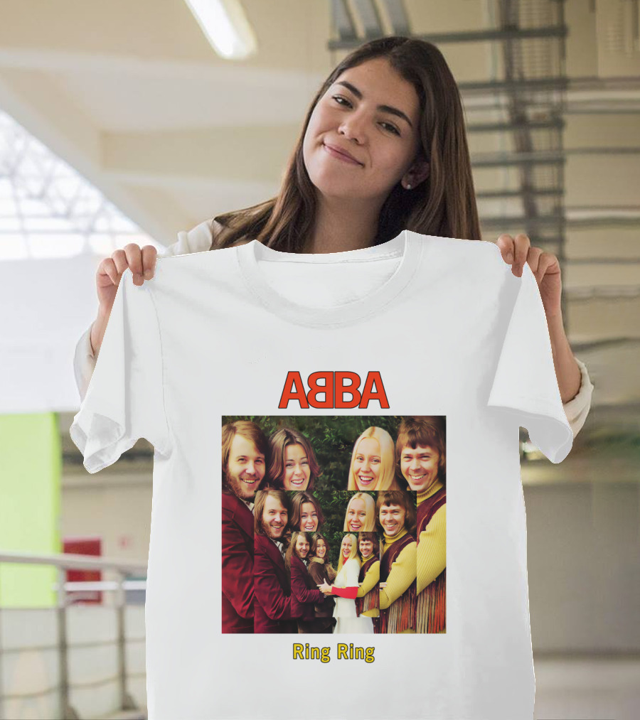 ABBA Ring Ring Album Cover T-Shirt