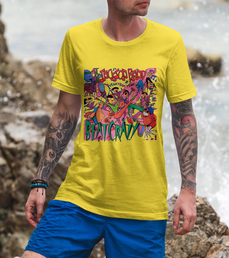 Joe Jackson Band Beat Crazy Colorful Music T-Shirt