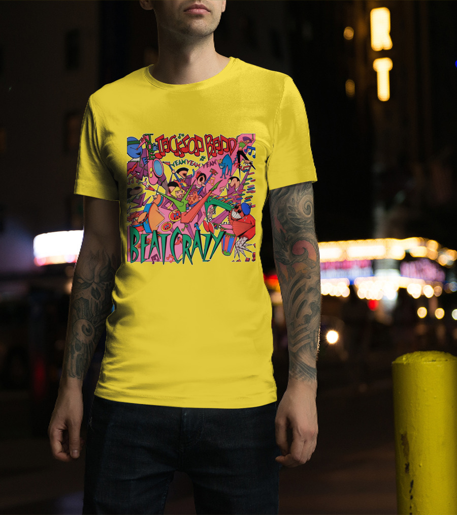 Joe Jackson Band Beat Crazy Colorful Music T-Shirt