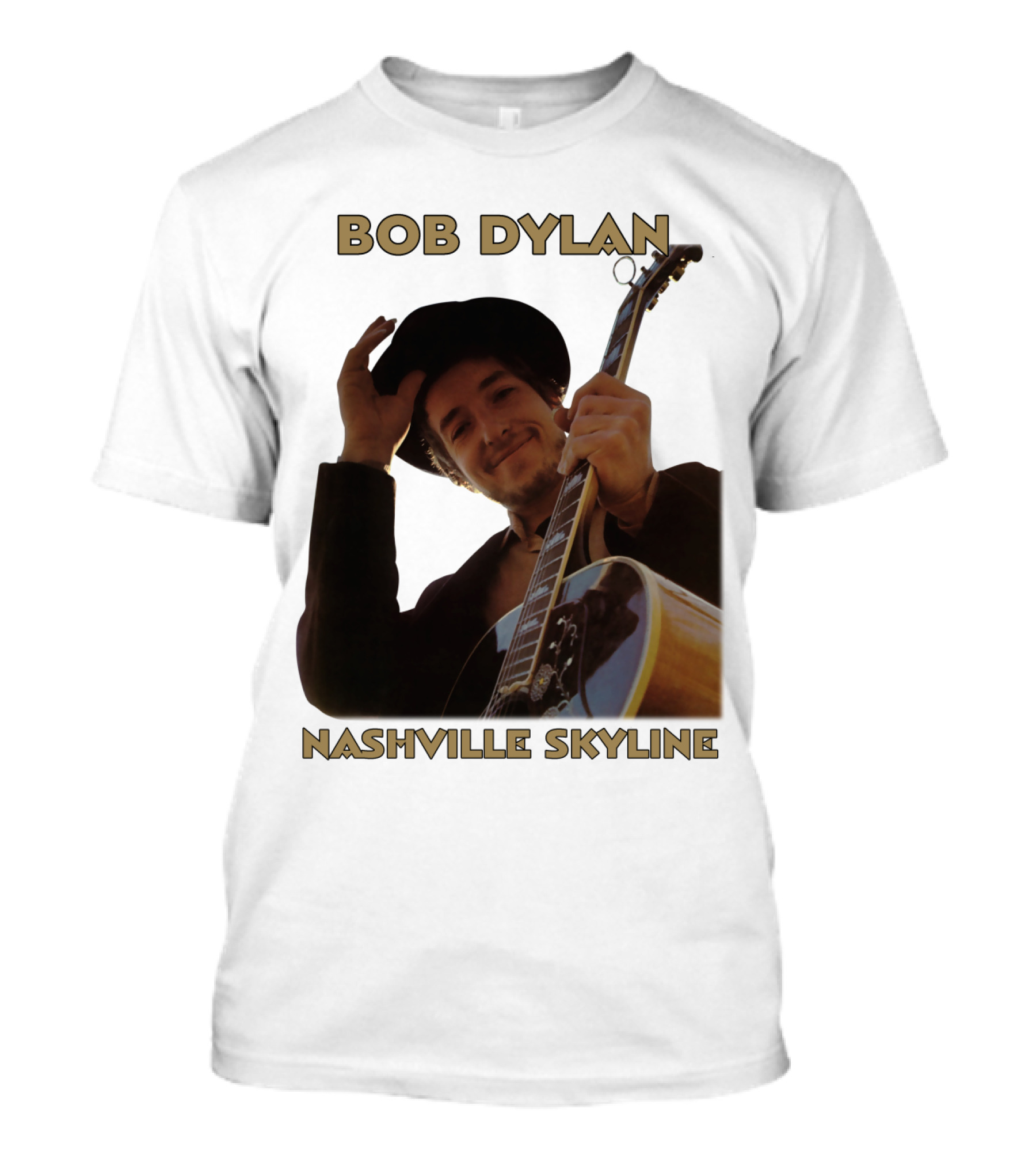Bob Dylan Nashville Skyline T-Shirt