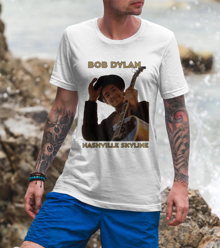 Bob Dylan Nashville Skyline T-Shirt