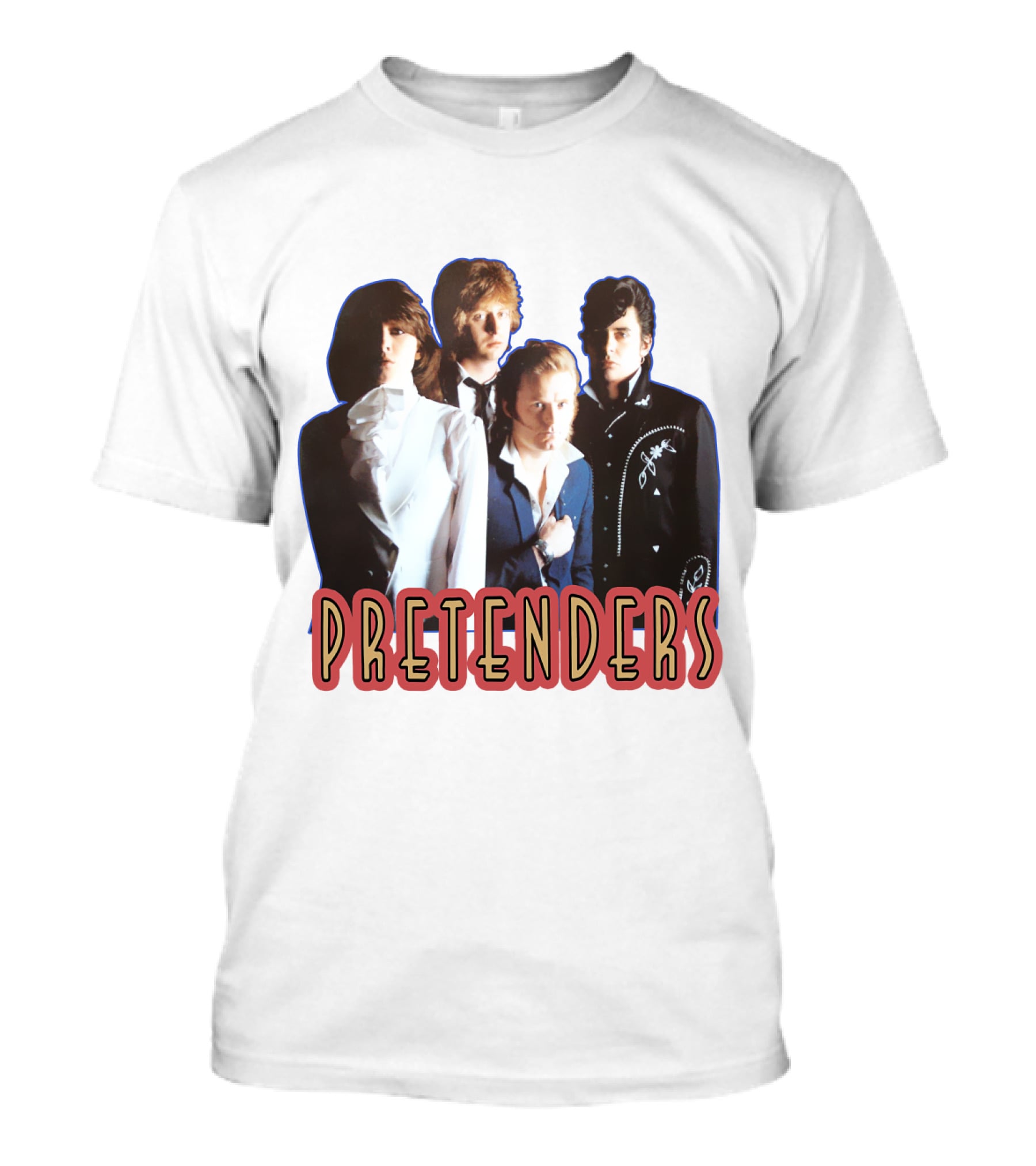 Pretenders Band Group Photo T-Shirt