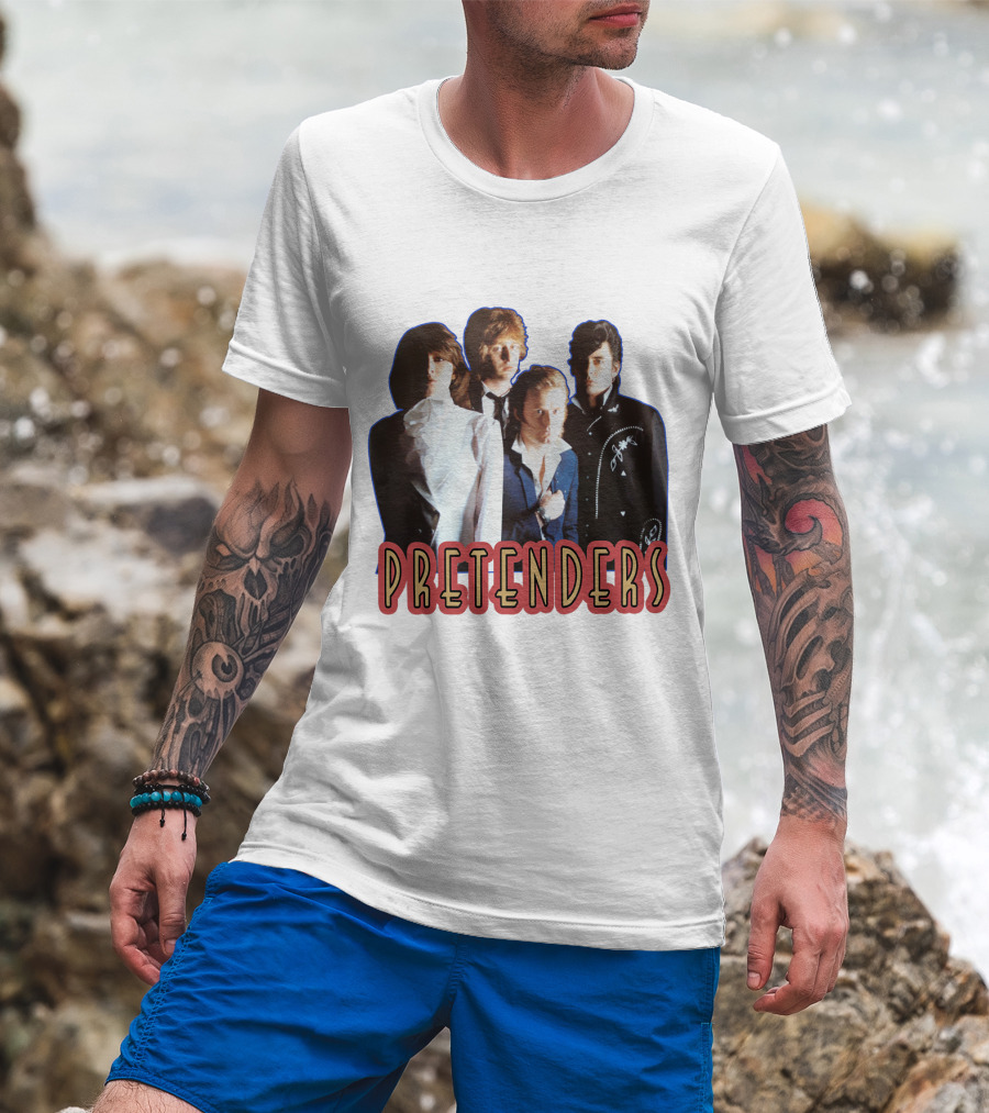 Pretenders Band Group Photo T-Shirt