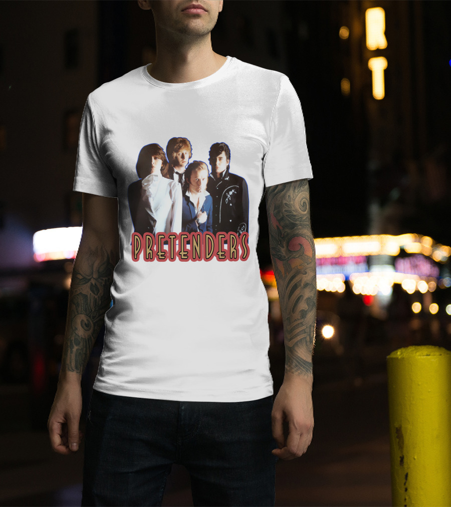 Pretenders Band Group Photo T-Shirt