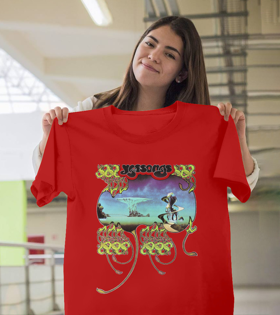 Yes Yessongs Album Artwork Fantasy Landscape T-Shirt