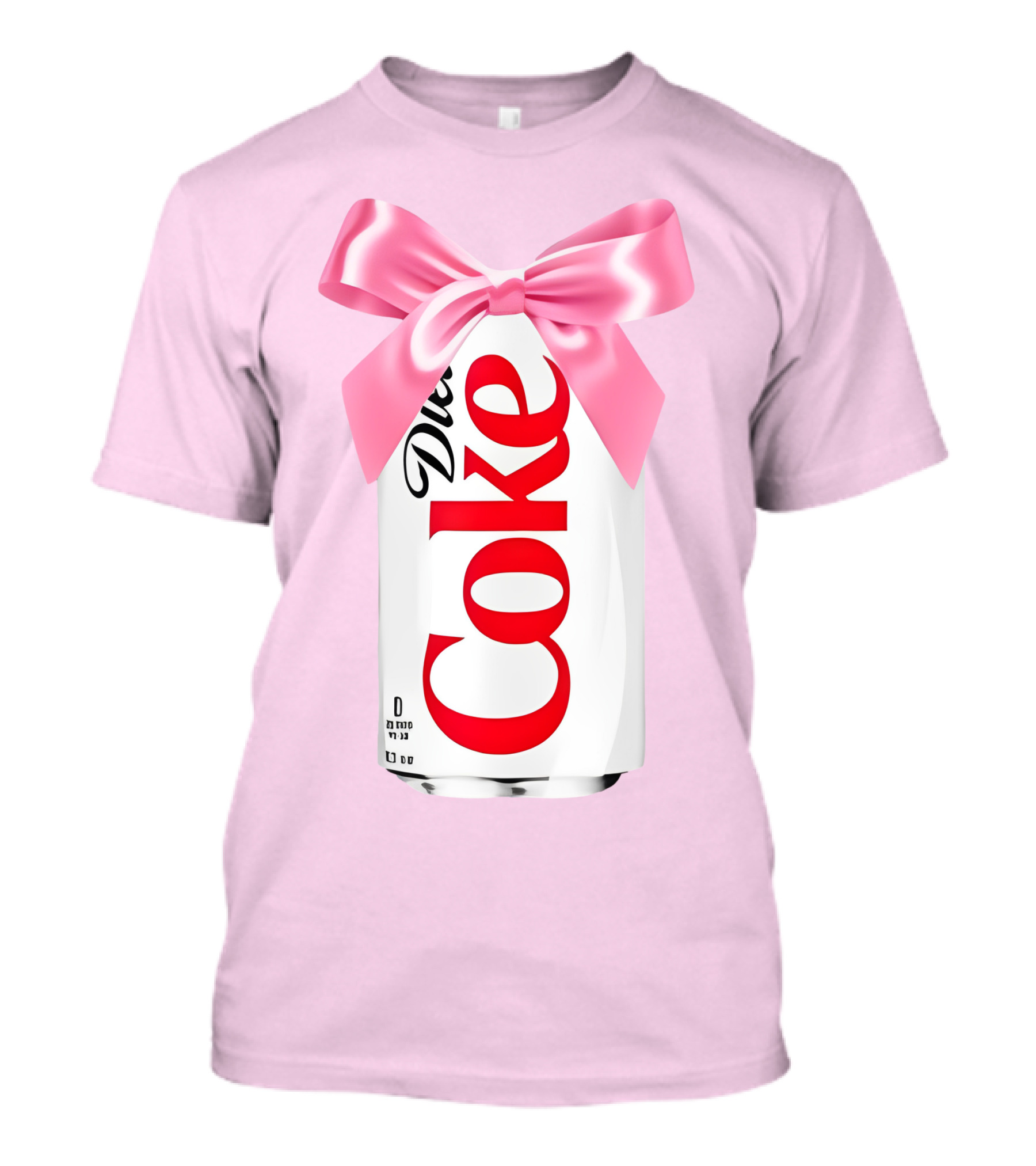 Pink Bow Diet Coke Can T-Shirt